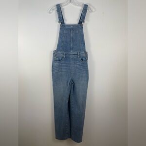 Paige Nellie Overalls Denim Jeans - size 27 - color Clarkson (medium blue)
